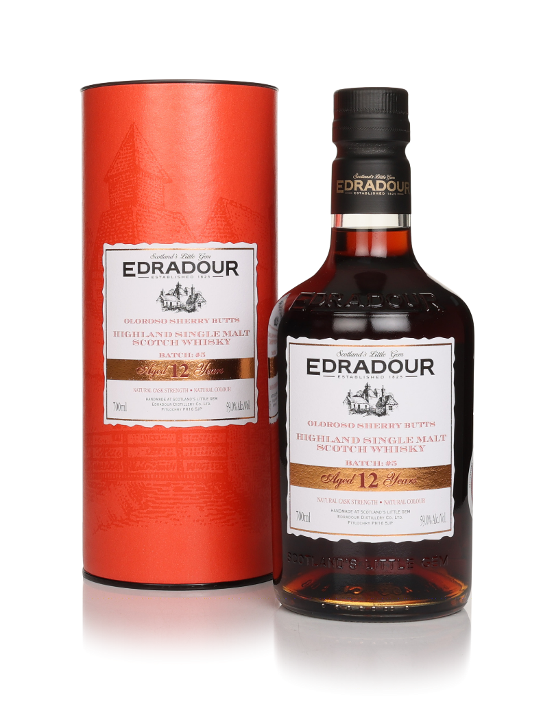 Edradour 12 Year Old 2012 Sherry Cask Strength Batch #6 Batch #5 product image