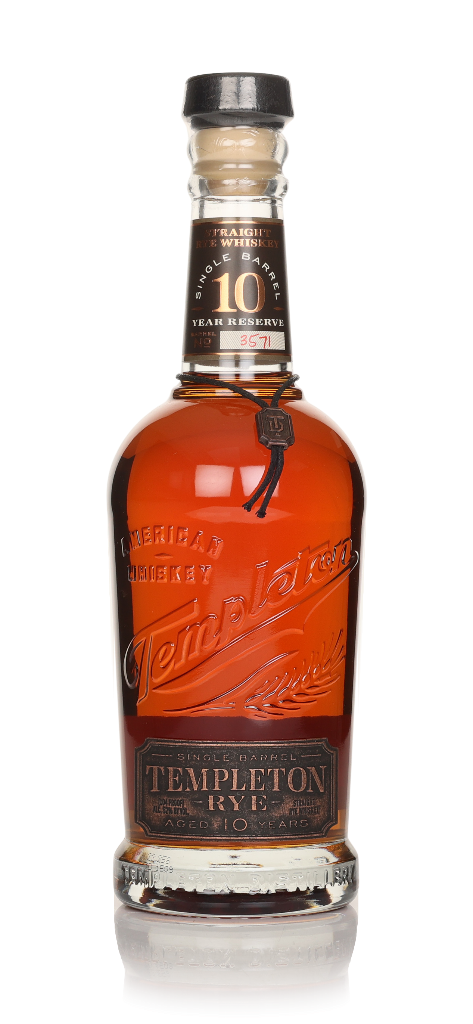 Templeton Rye 10 Year Old 70cl product image