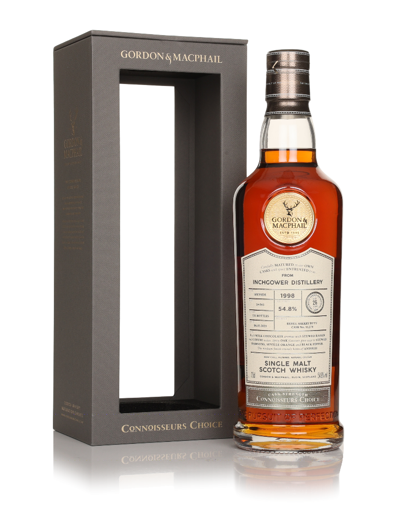 Inchgower 26 Year Old 1998 (cask 11274) - Connoisseurs Choice (Gordon & MacPhail) 70cl product image