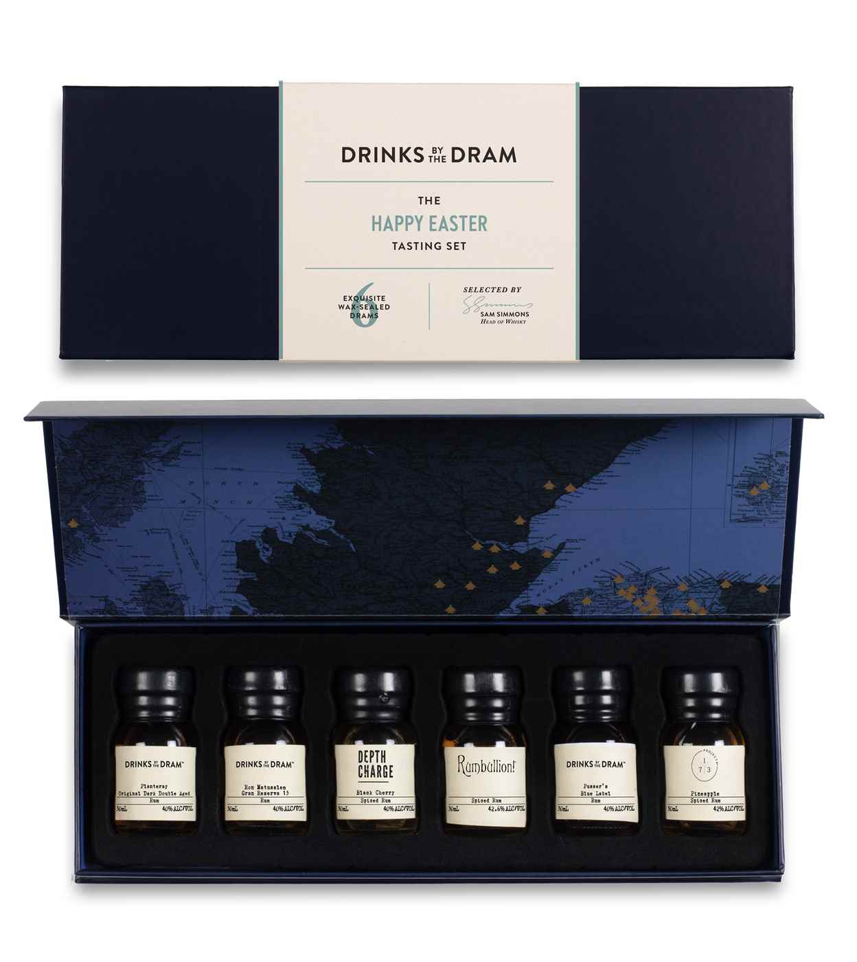 Happy Easter Rum Tasting Set (Blue) 18cl product image
