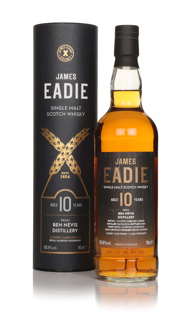 Ben Nevis 10 Year Old 2014 (cask 369683) - James Eadie 70cl product image