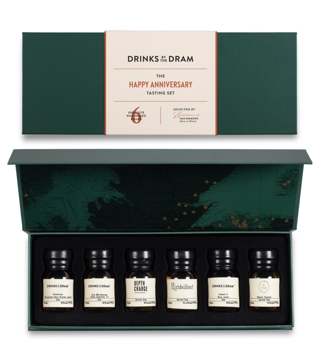 Happy Anniversary Rum Tasting Set (Green) 18cl product image