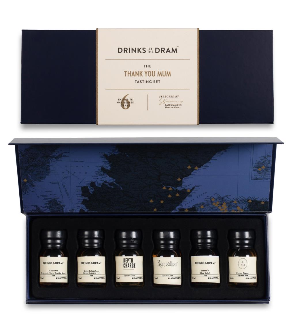 Thank You Mum Rum Tasting Set (Blue) 18cl product image