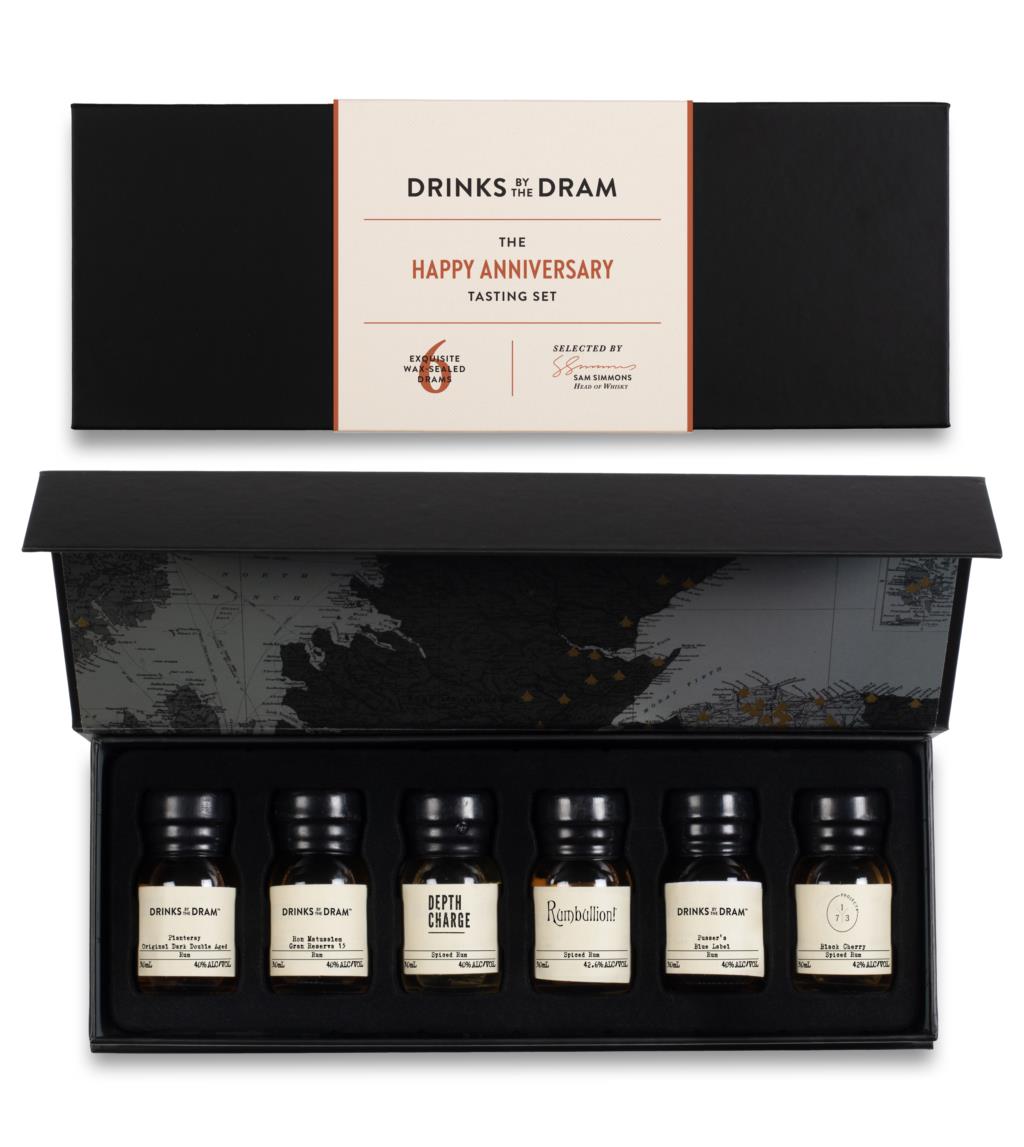 Happy Anniversary Rum Tasting Set (Black) 18cl product image