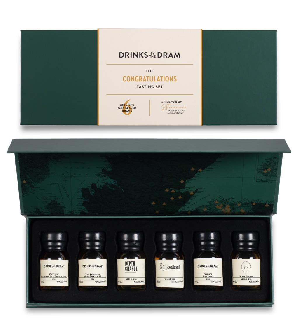 Congratulations Rum Tasting Set (Green) 18cl product image
