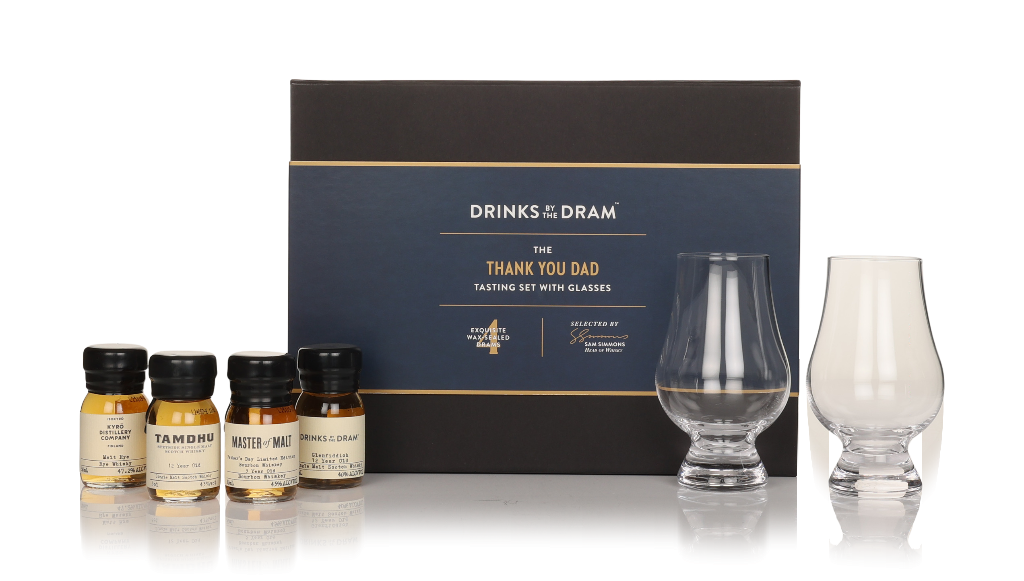 Thank You Dad Whisky Tasting Set with Glasses 12cl product image