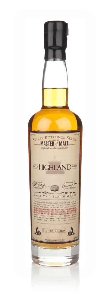 Master of Malt Highland Single Malt 70cl product image