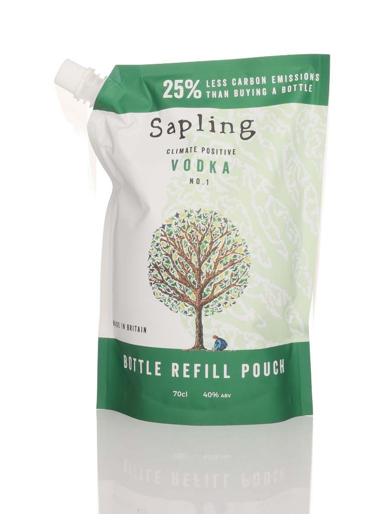Sapling Climate Positive Vodka Refill Pouch 70cl product image