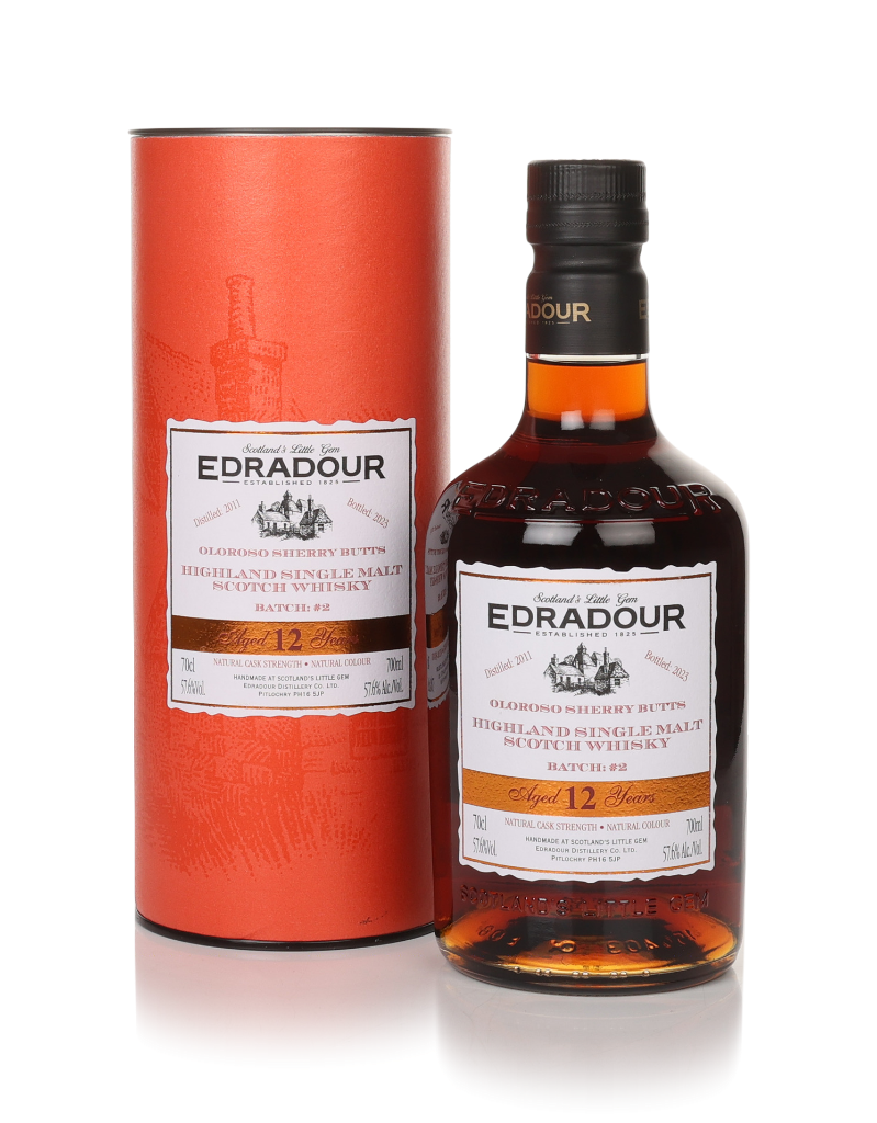 Edradour 12 Year Old 2012 Sherry Cask Strength Batch #5 Batch #2 product image