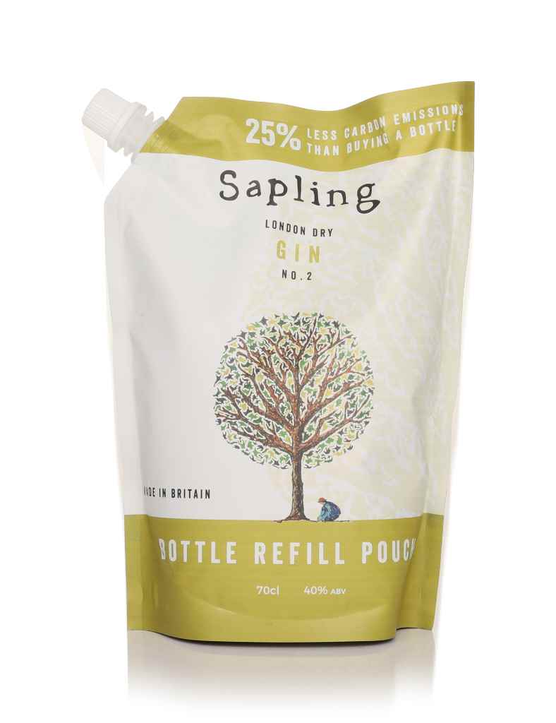 Sapling Climate Positive Gin Pouch Refill 70cl product image