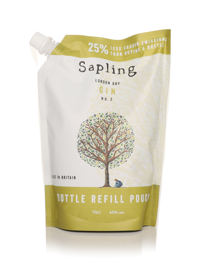 Sapling Climate Positive Gin Pouch Refill 70cl product image