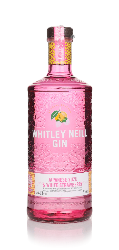 Whitley Neill Japanese Yuzu & White Strawberry Gin 70cl product image