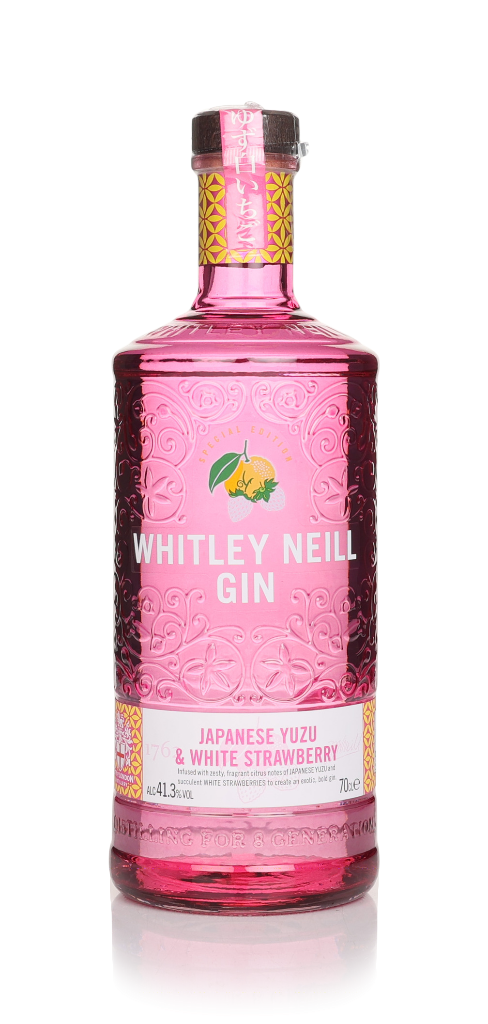 Whitley Neill Japanese Yuzu & White Strawberry Gin 70cl product image
