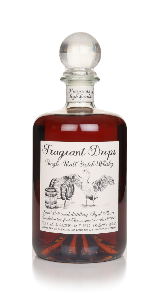 Linkwood 8 Year Old Oloroso Finish (cask 29791/2) - Fragrant Drops (Keeble Cask Company) 70cl product image