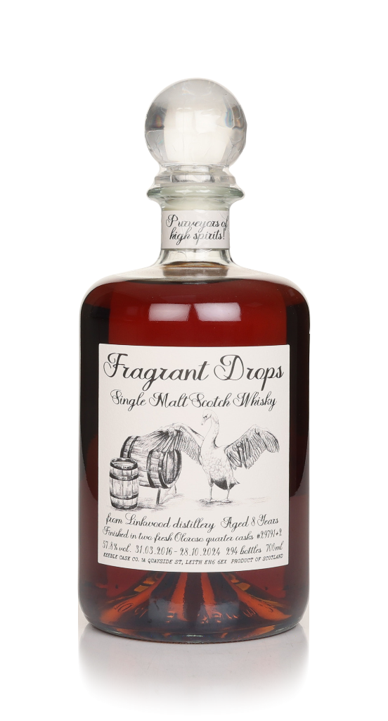 Linkwood 8 Year Old Oloroso Finish (cask 29791/2) - Fragrant Drops (Keeble Cask Company) 70cl product image