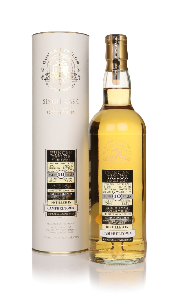 Campbeltown Blended Malt 10 Year Old 2014 (cask 11991) - Single Cask (Duncan Taylor) 70cl product image