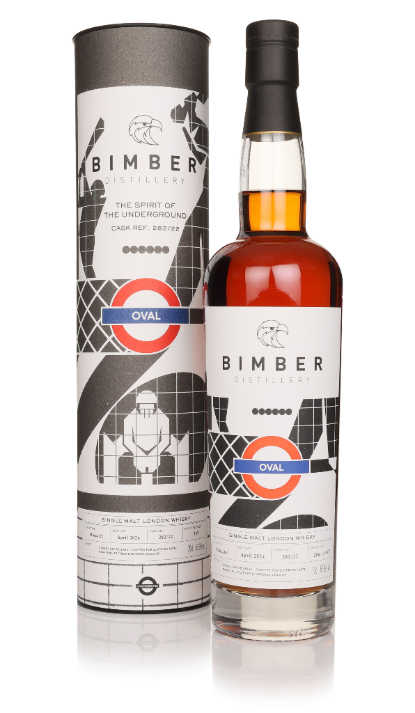 Bimber Spirit of the Underground (cask 282/22) - Oval 70cl product image