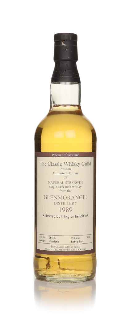 Glenmorangie 1989 Cask Strength - The Classic Whisky Guild 70cl product image