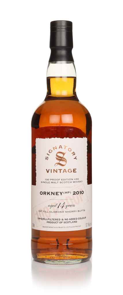Orkney (HP) 14 Year Old 2010 - 100 Proof Edition #30 (Signatory) 70cl product image