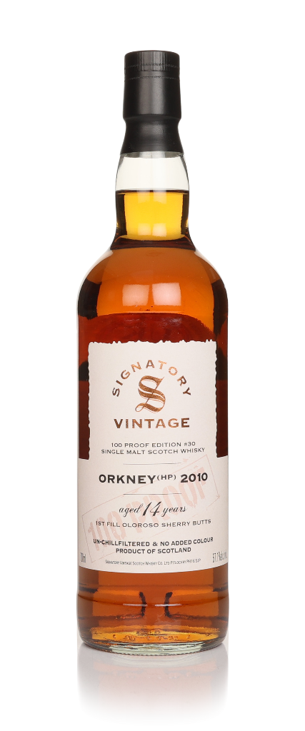 Orkney (HP) 14 Year Old 2010 - 100 Proof Edition #30 (Signatory) 70cl product image