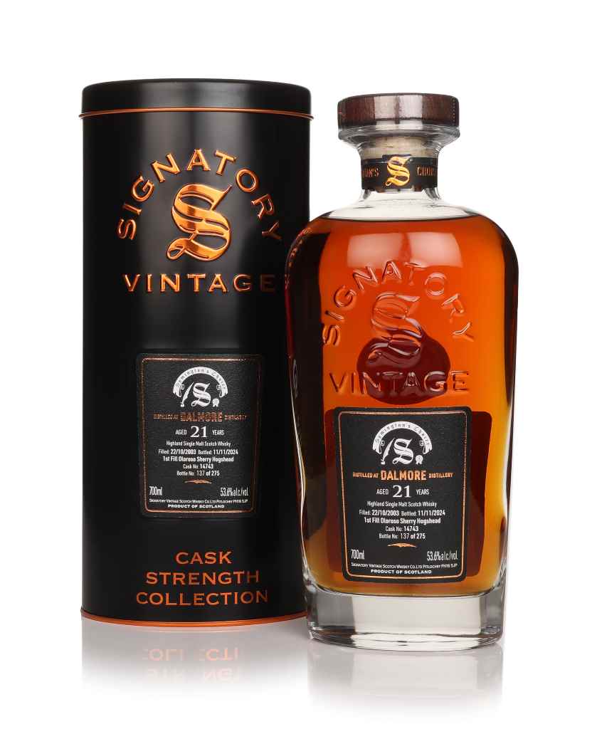 Dalmore 21 Year Old 2003 (cask 14743) - Cask Strength Collection (Signatory) 70cl product image