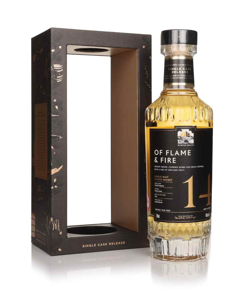 Of Flame & Fire 14 Year Old 2009 - Wemyss Malts (Croftengea) 70cl product image