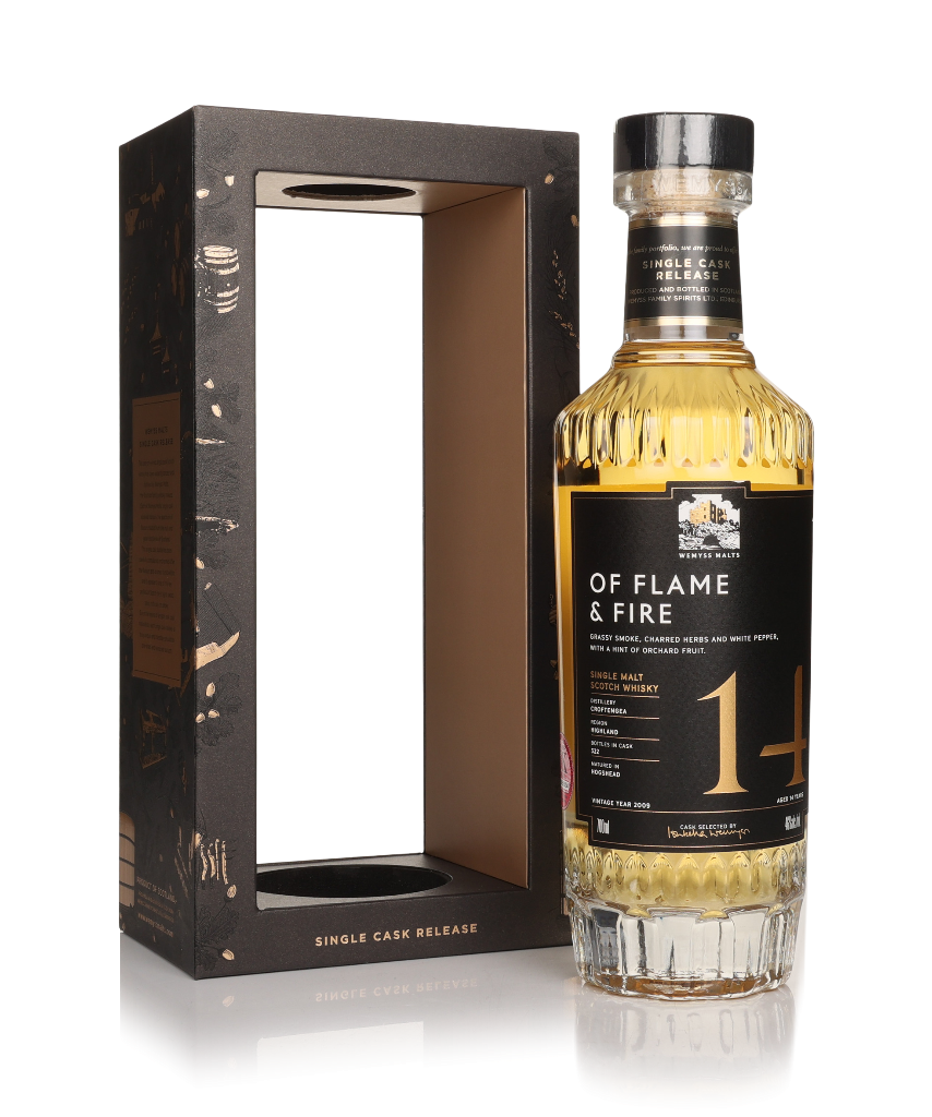 Of Flame & Fire 14 Year Old 2009 - Wemyss Malts (Croftengea) 70cl product image