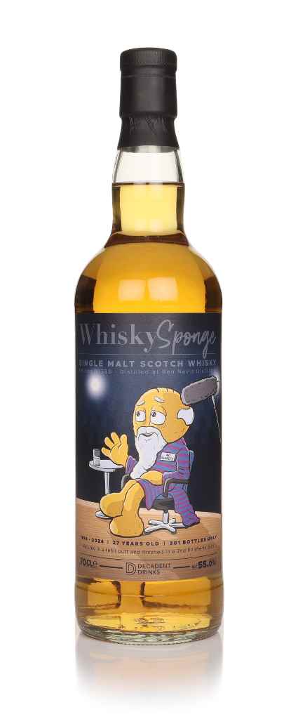 Ben Nevis 27 Year Old 1996 - Whisky Sponge Edition No.58b (Decadent Drinks) 70cl product image