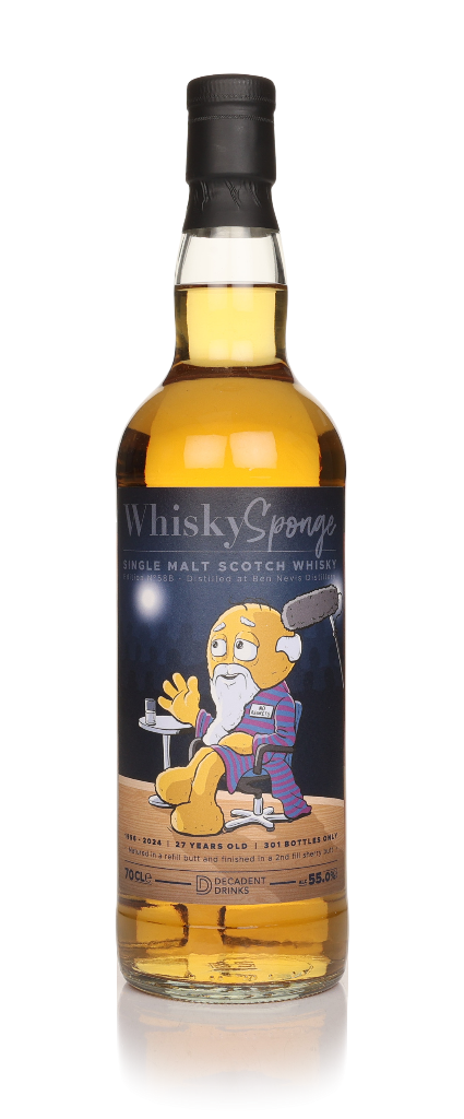 Ben Nevis 27 Year Old 1996 - Whisky Sponge Edition No.58b (Decadent Drinks) 70cl product image