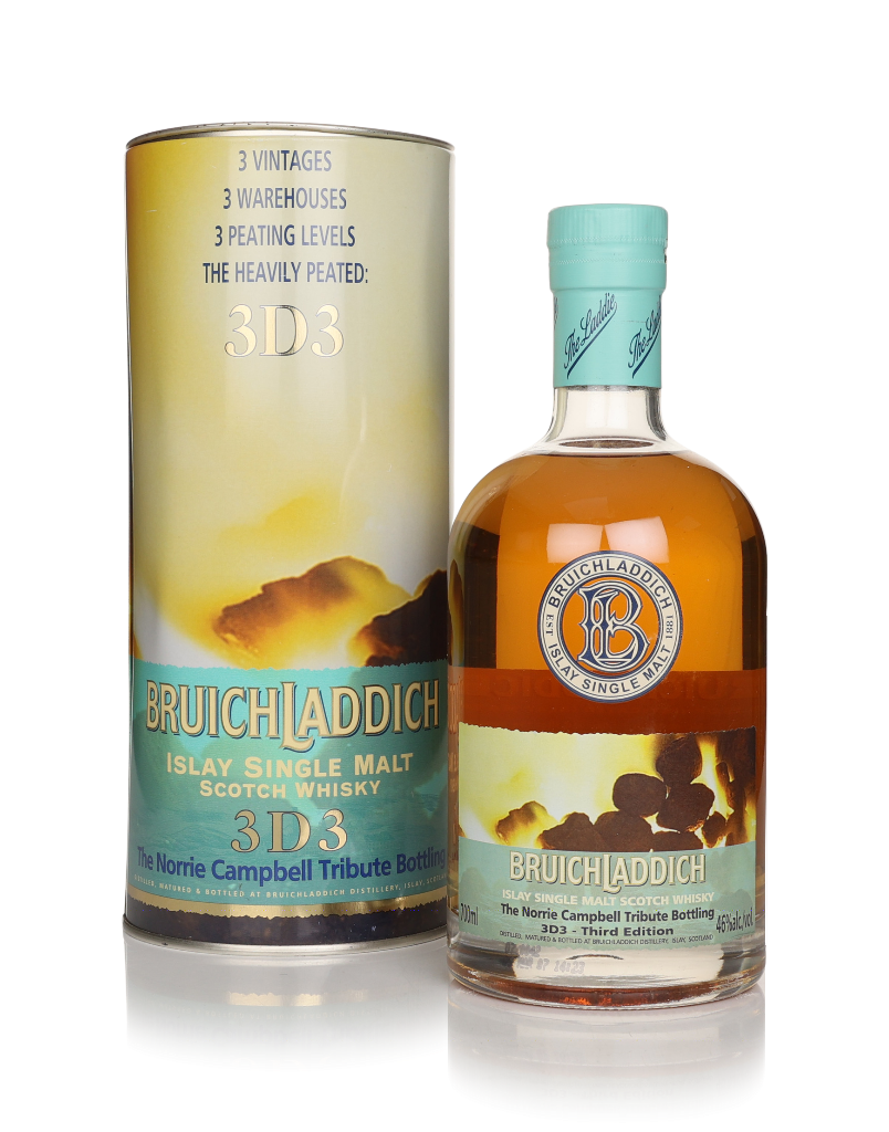 Bruichladdich 3D3 Norrie Campbell Tribute 70cl product image