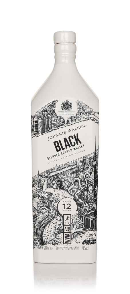 Johnnie Walker Black Label 12 Year Old - Air Ink Warsaw Edition 70cl product image