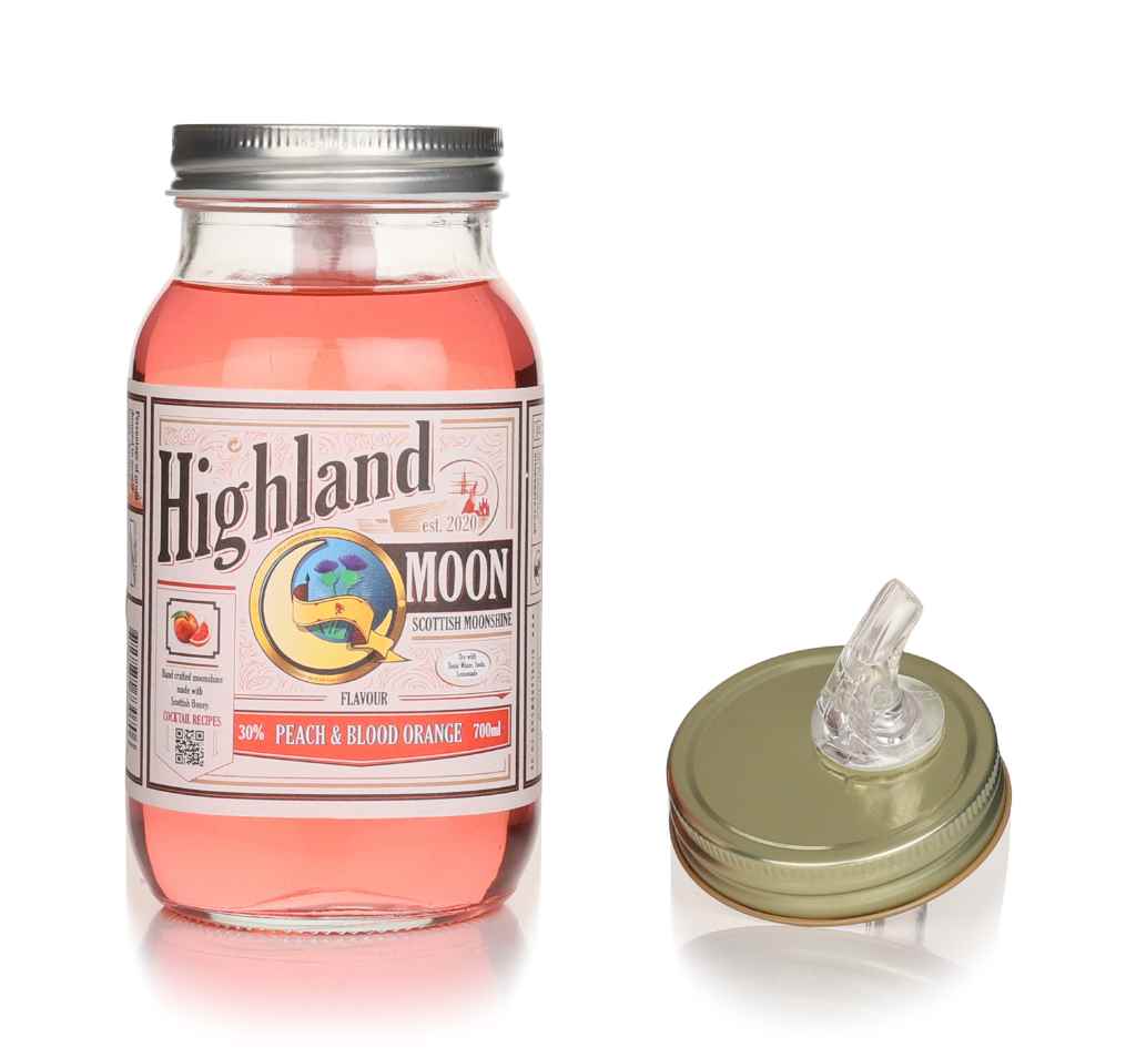 Highland Moon Peach & Blood Orange Moonshine 70cl product image