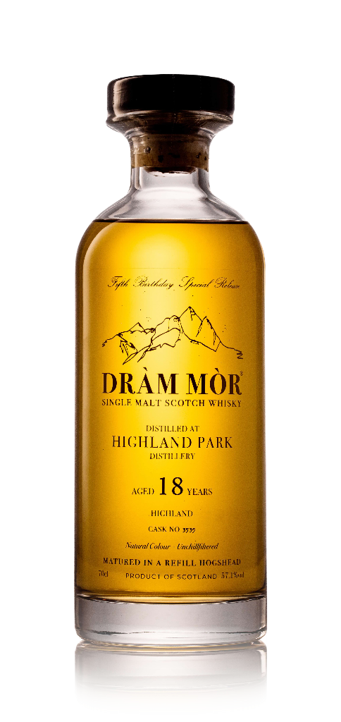 Highland Park 18 Year Old (cask 3535) - Dràm Mòr 70cl product image