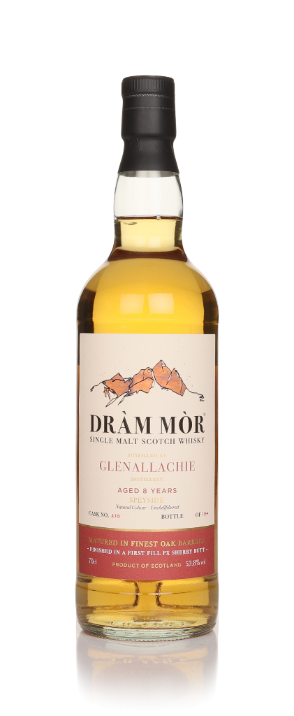 Glenallachie 8 Year Old (cask 210) - Dràm Mòr 70cl product image