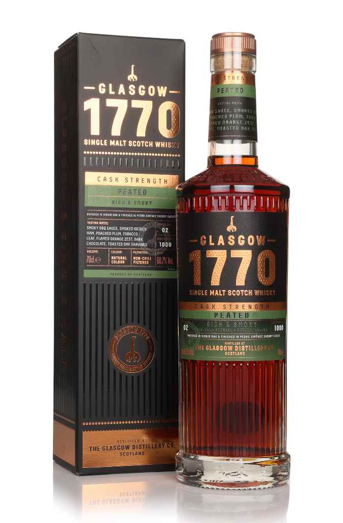Glasgow 1770 Peated Cask Strength Batch 02 70cl product image