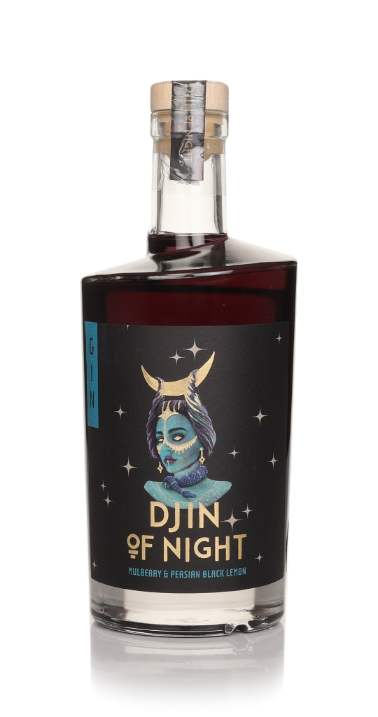 Djin of Night Mulberry & Persian Black Lemon Gin 70cl product image