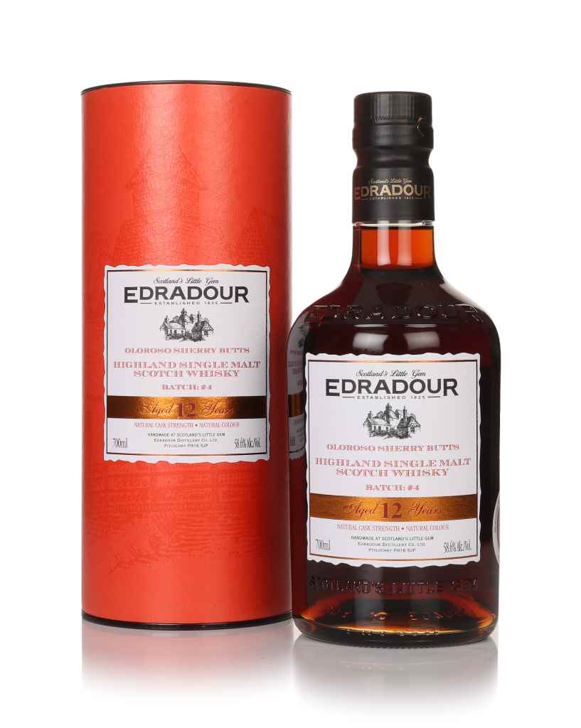 Edradour 12 Year Old 2012 Sherry Cask Strength Batch #5 Batch #4 product image