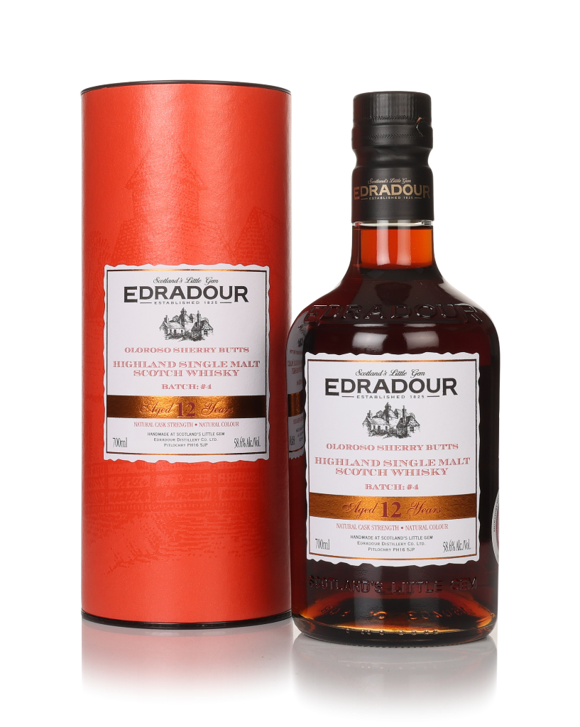 Edradour 12 Year Old 2012 Sherry Cask Strength Batch #5 Batch #4 product image