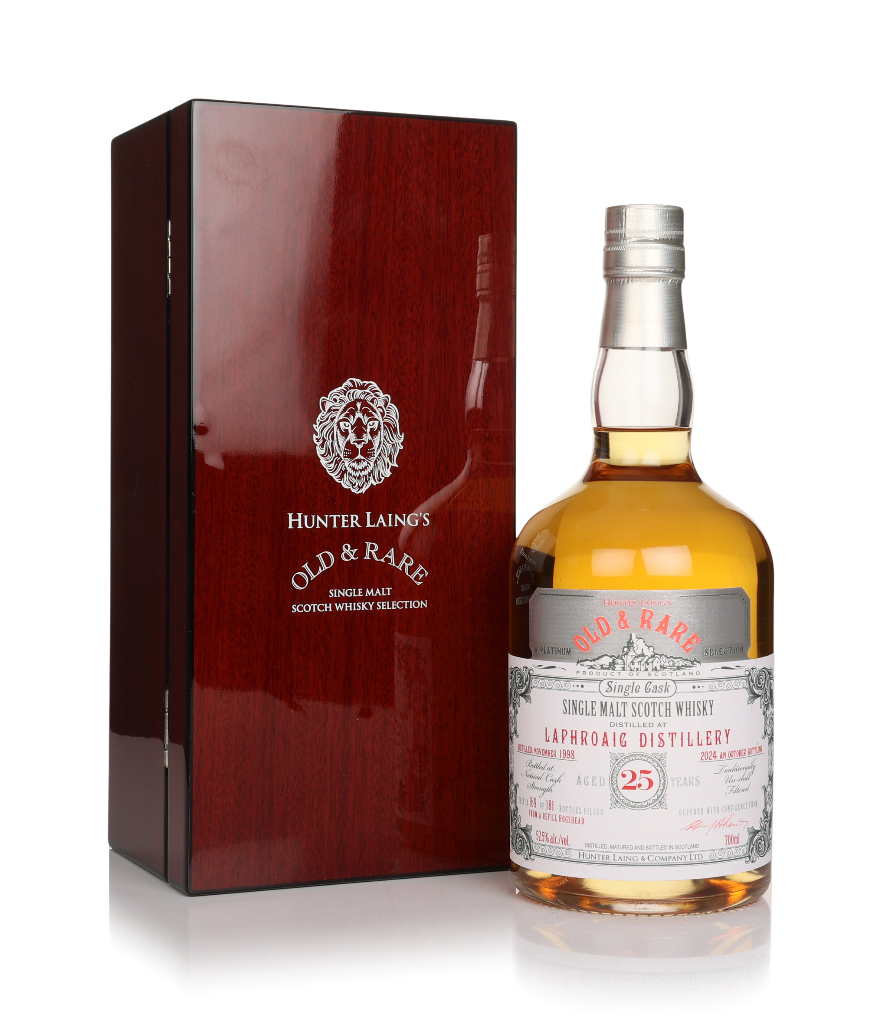 Laphroaig 25 Year Old 1998 - Old & Rare Platinum (Hunter Laing) 70cl product image