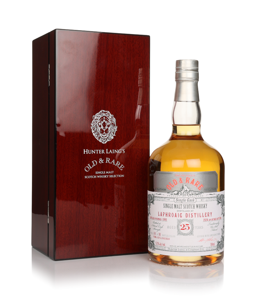Laphroaig 25 Year Old 1998 - Old & Rare Platinum (Hunter Laing) 70cl product image