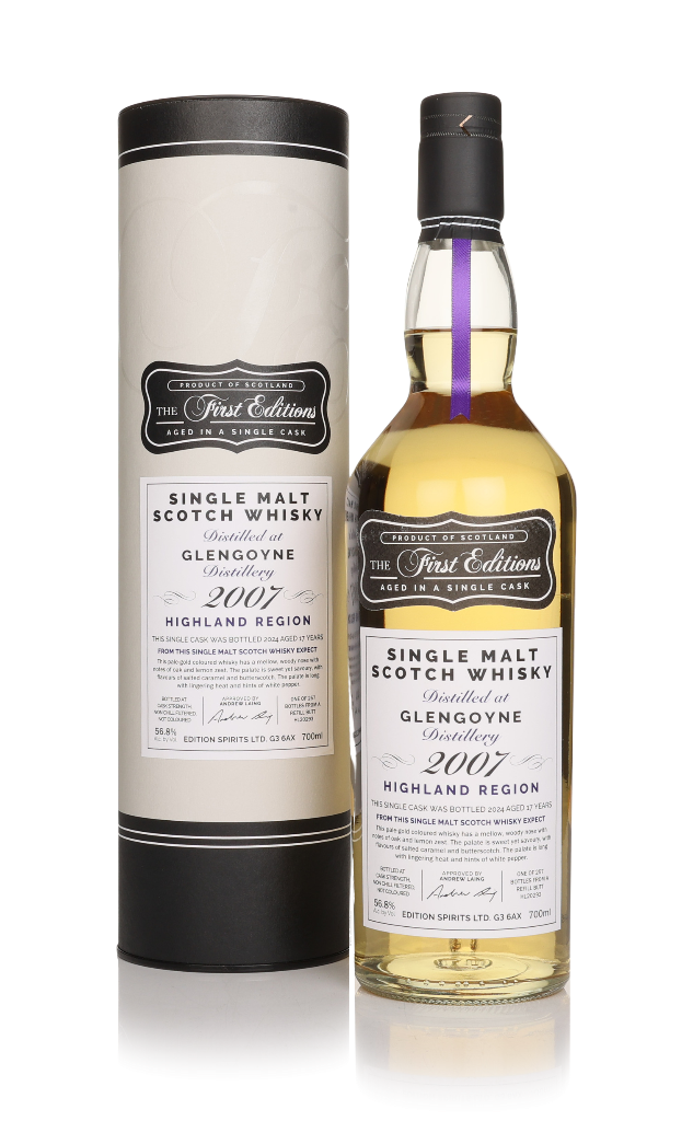Glengoyne 17 Year Old 2007 (cask 20293) - The First Editions (Hunter Laing) 70cl product image