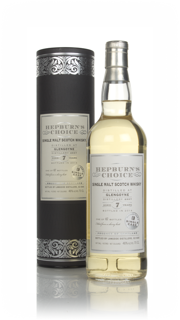 Glengoyne 7 Year Old 2007 (bottled 2014) - Hepburn's Choice (Langside) 70cl product image