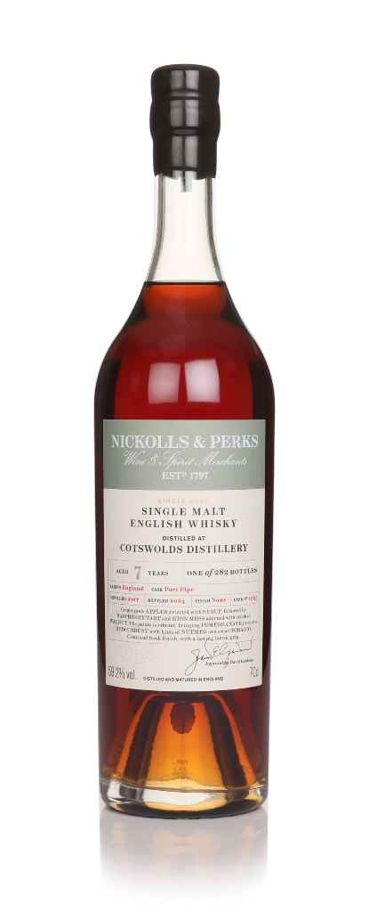 Cotswolds 7 Year Old 2017 (cask 1355) - Nickolls & Perks 70cl product image