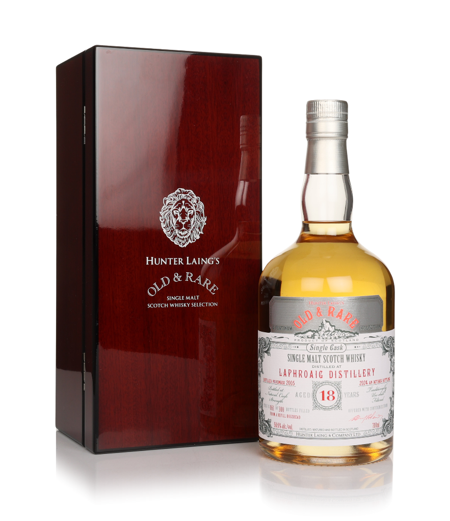 Laphroaig 18 Year Old 2005 - Old & Rare Platinum (Hunter Laing) 70cl product image