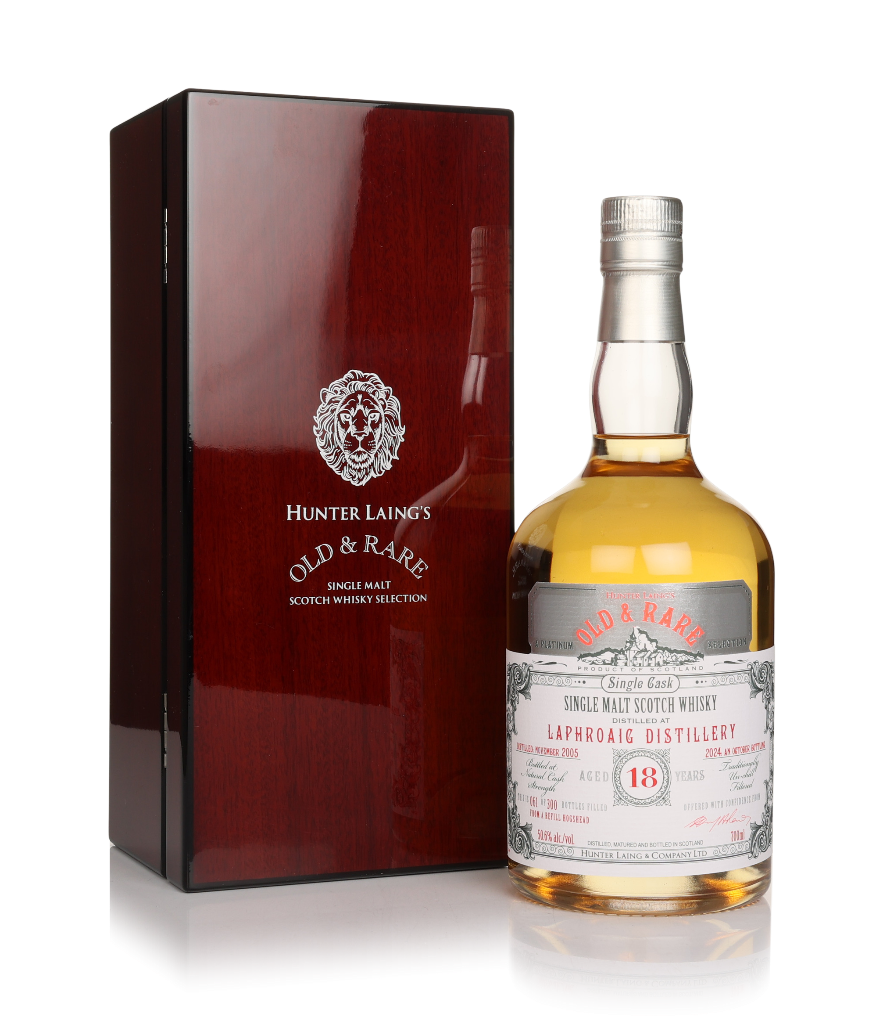 Laphroaig 18 Year Old 2005 - Old & Rare Platinum (Hunter Laing) 70cl product image