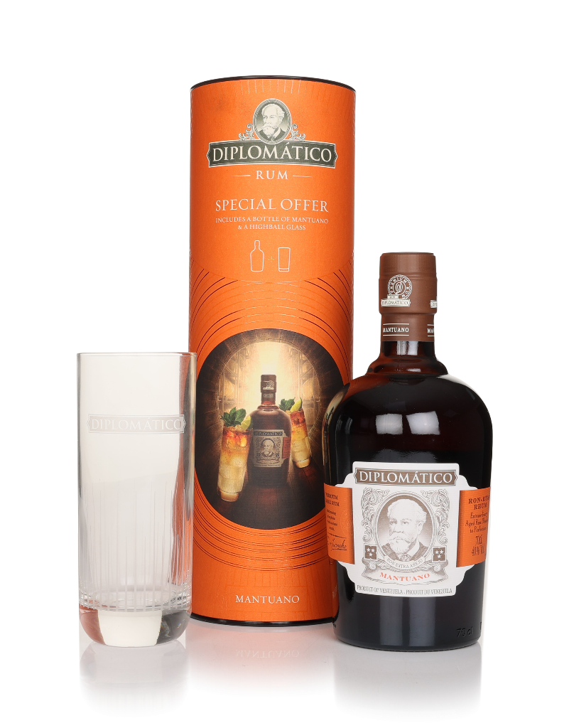 Diplomatico Mantuano Gift Set with Highball Glass 70cl product image