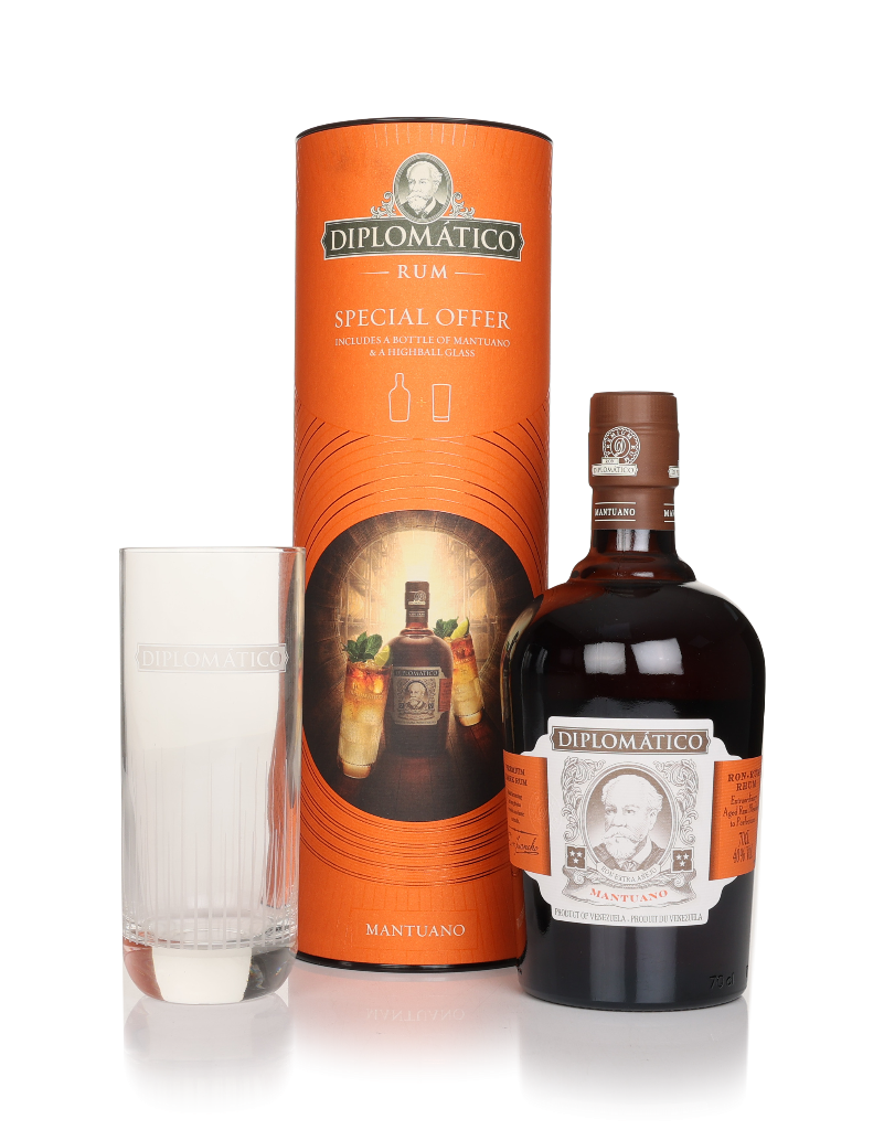 Diplomatico Mantuano Gift Set with Highball Glass 70cl product image