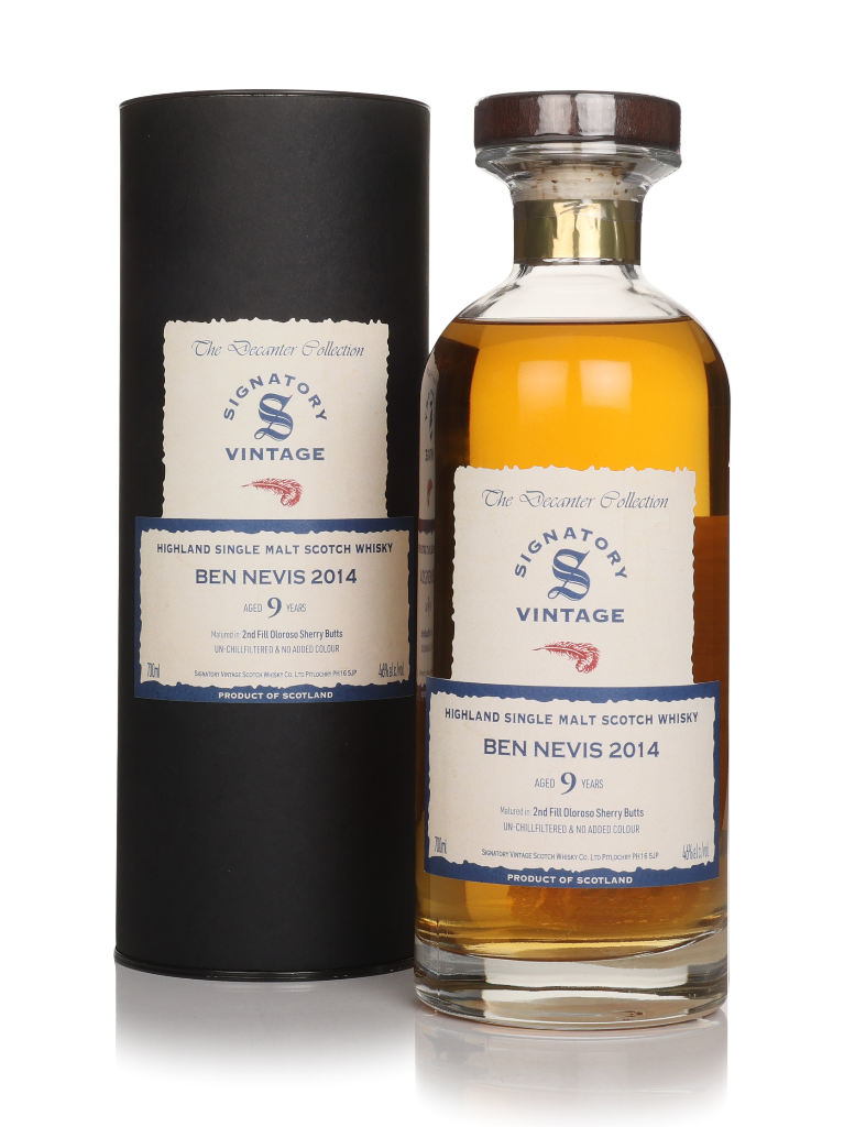 Ben Nevis 9 Year Old 2014 - The Decanter Collection (Signatory) 70cl product image