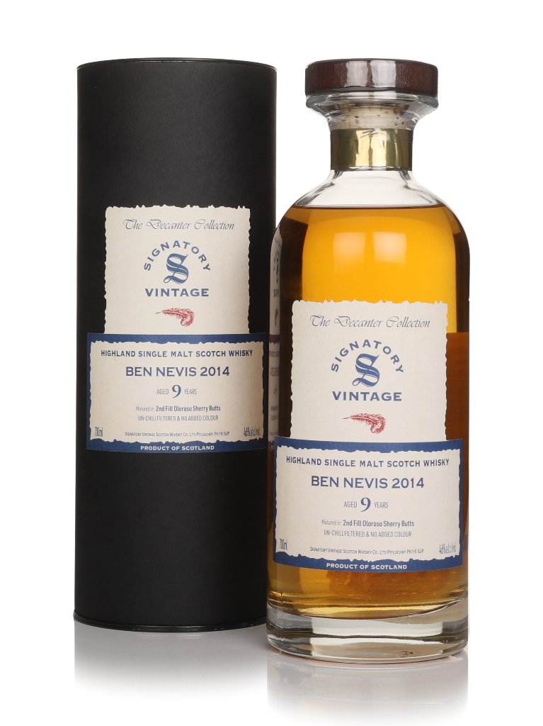 Ben Nevis 9 Year Old 2014 - The Decanter Collection (Signatory) 70cl product image