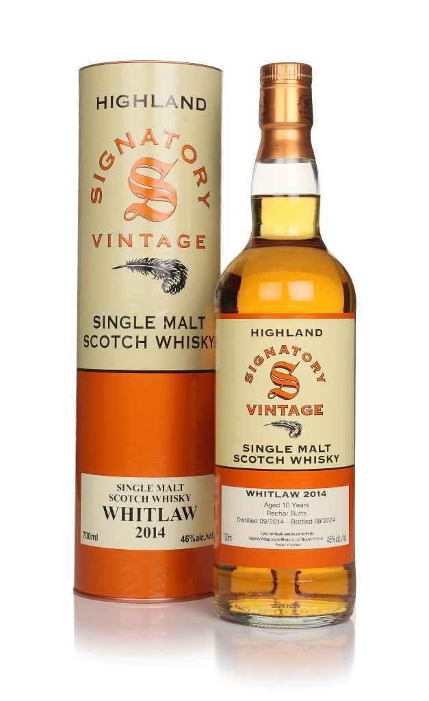 Whitlaw 10 Year Old 2014 - (Signatory) 70cl product image